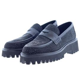 MOCASIN SETA NEGRO