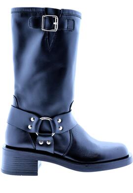 BOTA BIKERS PIEL NEGRA