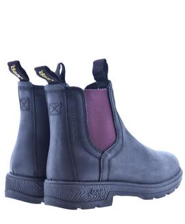 BOTA CHELSEA NEGRA BURDEOS