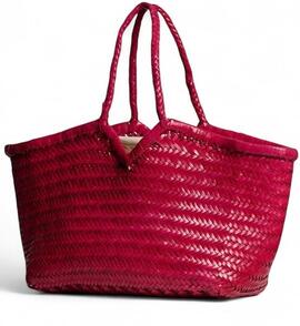 SHOPPER TRENZADA BURDEOS