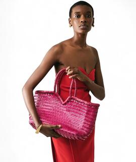 SHOPPER TRENZADA BURDEOS