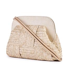 CARTERA DALIA RAFIA NATURAL