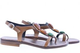 SANDALIA PIEL CUERO