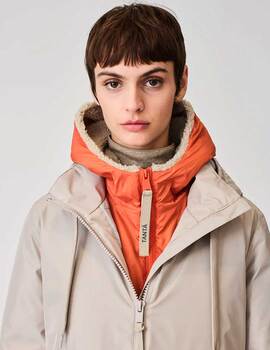 CAPUCHA BORREGUITO KOI NARANJA