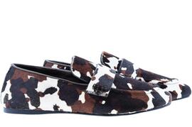 MOCASIN VACA BLACK BROWN