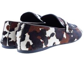 MOCASIN VACA BLACK BROWN