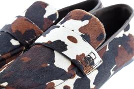 MOCASIN VACA BLACK BROWN