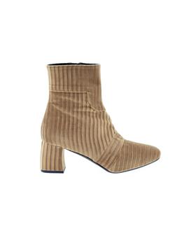 BOTIN MINOU PLISE TAUPE