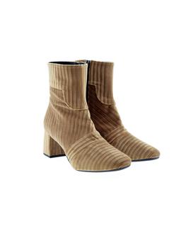 BOTIN MINOU PLISE TAUPE
