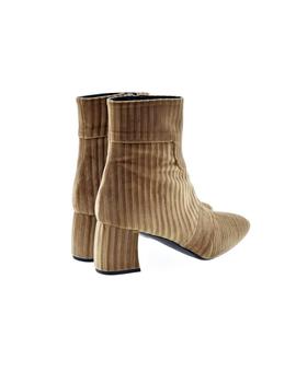 BOTIN MINOU PLISE TAUPE
