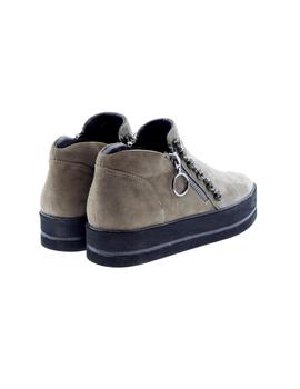 DEPORTIVO KID SUEDE TAUPE